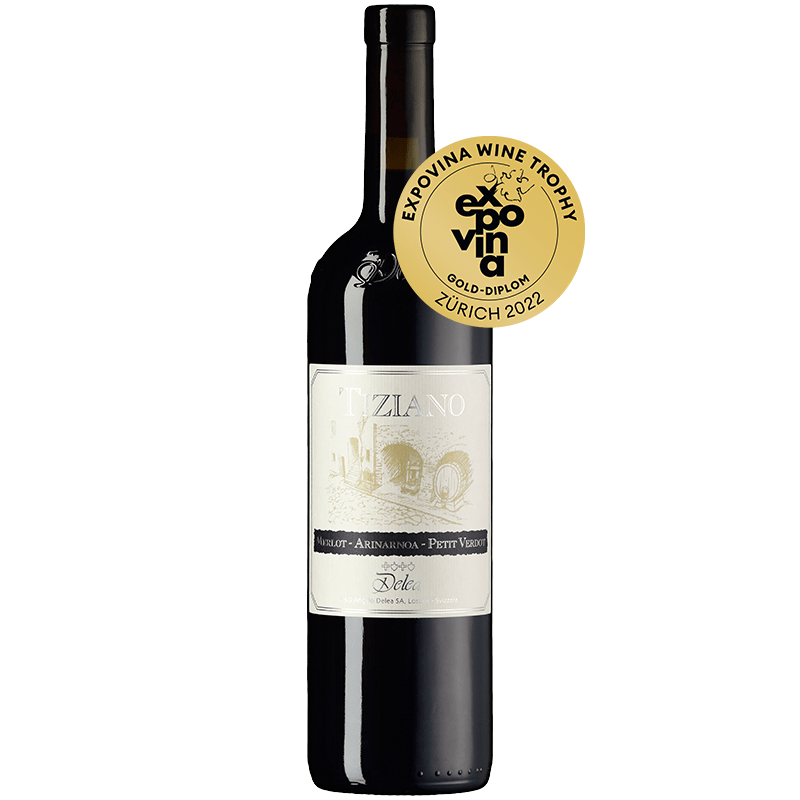 Tiziano Red Wine from Italian Switzerland