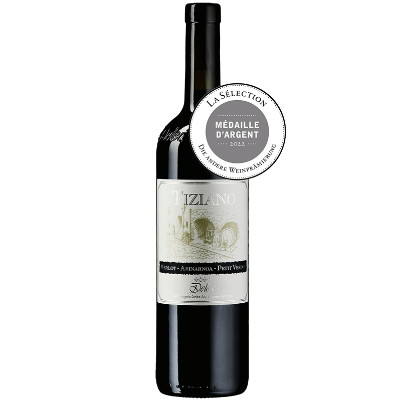 Tiziano Red Wine from Italian Switzerland