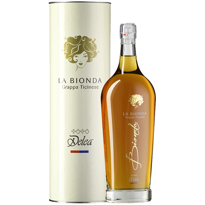 La Bionda Grappa Ticinese Delea Vini e Distillati Box Regalo